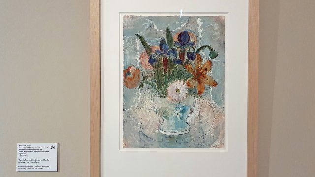 Elisabeth Ahnert - Ausstellung im Gartenbaumuseum