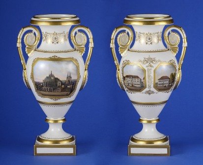 200- Gothaer Amphorenvase